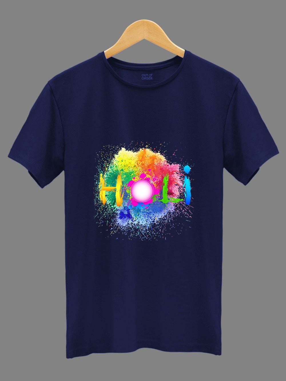 Swara Holi Special Unisex Cotton Holli Special Tshirt Wholesale Shop In Surat
